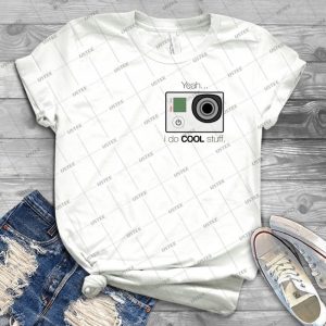 Gopro - Hago Cosas Geniales 10 - Vintage Men's Shirt Tshirt For Women Classic Handmade Shirt Retro Graphic Tee