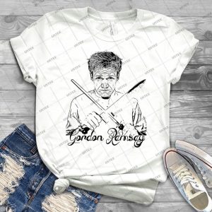 Gordon Ramsay - Gift Idea Shirt For Men Tee For Women Classic Retro Vintage Graphic T-Shirt