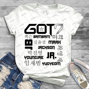 Got7 T Shirt - Best Unisex Trending Handmade T-shirt Gift Idea For Men T-shirt For Woman