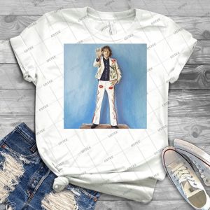 Gram Parsons 37 - Vintage Men's Shirt Tshirt For Women Classic Handmade Shirt Retro Graphic Tee