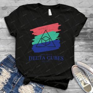 Greendale Delta Cubes Fraternity 39 - Vintage Men's Shirt Tshirt For Women Classic Handmade Shirt Retro Graphic Tee