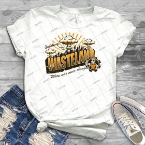 Greetings From The Wasteland  45 - Vintage Men's Shirt Tshirt For Women Classic Handmade Shirt Retro Graphic Tee
