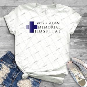 Grey + Sloan Memorial Hospital 97 - Vintage Men's Shirt Tshirt For Women Classic Handmade Shirt Retro Graphic Tee