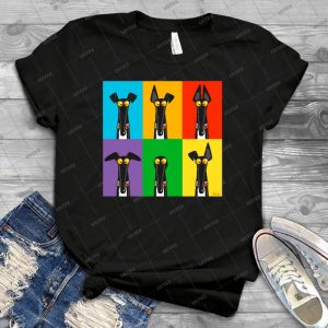 Greyhound Semaphore 11 - Vintage Men's Shirt Tshirt For Women Classic Handmade Shirt Retro Graphic Tee