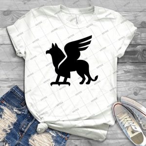 Griffin Silhouette - Trending Shirt For Women Vintage Retro Tee For Men Kid's T-Shirt Handmade Shirt