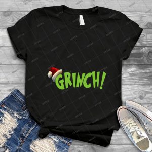 Grinch  T Shirt - Gift Idea Shirt For Men Tee For Women Classic Retro Vintage Graphic T-Shirt