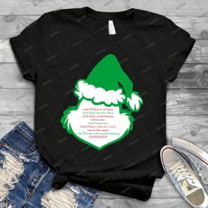 Grinch Schedule - Best Unisex Trending Handmade T-shirt Gift Idea For Men T-shirt For Woman