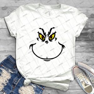 Grinch T Shirt - Gift Idea Shirt For Men Tee For Women Classic Retro Vintage Graphic T-Shirt