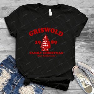 Griswold Family Christmas 1989 - Vintage Men's Shirt Tshirt For Women Classic Handmade Shirt Retro Graphic Tee