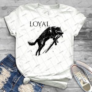 Groăÿer Wolf Sif 7 - Vintage Men's Shirt Tshirt For Women Classic Handmade Shirt Retro Graphic Tee