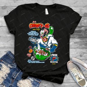Groovy-os Cereal V2 9 - Vintage Men's Shirt Tshirt For Women Classic Handmade Shirt Retro Graphic Tee