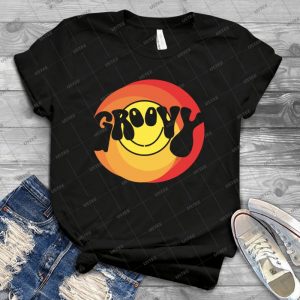 Groovy - Retro Shirt 18 - Best Unisex Trending Handmade T-shirt Gift Idea For Men T-shirt For Woman