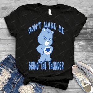 Grumpy Care Bear-Bring The Thunder - Gift Idea Shirt For Men Tee For Women Classic Retro Vintage Graphic T-Shirt