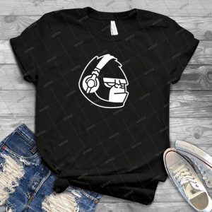 Grumpy Gorilla With Headphones 3 - Trending Shirt For Women Vintage Retro Tee For Men Kid's T-Shirt Handmade Shirt