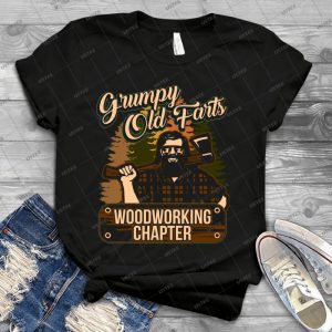 Grumpy Old Farts Woodworking Chapter Shirt 91 - Trending Shirt For Women Vintage Retro Tee For Men Kid's T-Shirt Handmade Shirt