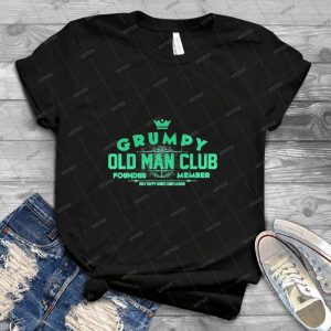 Grumpy Old Man Club Art Design 61 - Trending Shirt For Women Vintage Retro Tee For Men Kid's T-Shirt Handmade Shirt