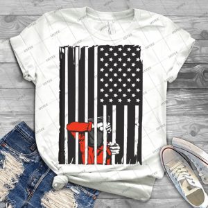 Guantanamo Us Flag Political T-Shirt- Prisoner Behind Bars- - Best Unisex Trending Handmade T-shirt Gift Idea For Men T-shirt For Woman