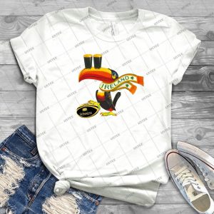 Guinness Irish Rugby Toucan - Gift Idea Shirt For Men Tee For Women Classic Retro Vintage Graphic T-Shirt