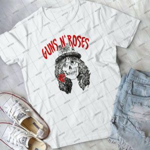 Guns N’ Roses Appetite For Destruction T Shirt - Slash Guns N Roses Shirt - Vintage Guns N Roses T Shirts For Women - Rock T-Shirts For Men Handmade Shirt