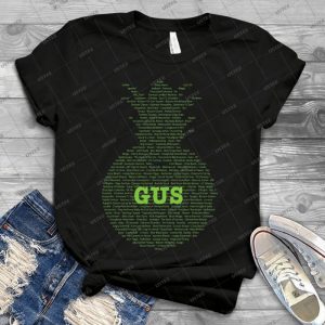 Gus S Nicknames - Psych - - Vintage Men's Shirt Tshirt For Women Classic Handmade Shirt Retro Graphic Tee