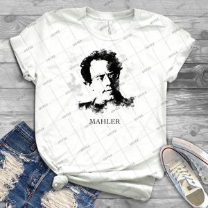 Gustav Mahler 88 - Vintage Men's Shirt Tshirt For Women Classic Handmade Shirt Retro Graphic Tee