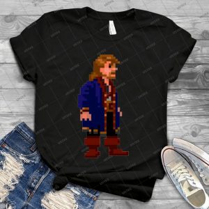 Guybrush - Monkey Island 2 - 46 - Vintage Men's Shirt Tshirt For Women Classic Handmade Shirt Retro Graphic Tee