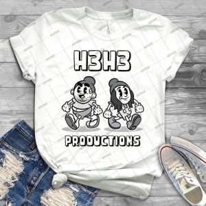 H3h3 Old Cartoon - Vintage Men's Shirt Tshirt For Women Classic Handmade Shirt Retro Graphic Tee