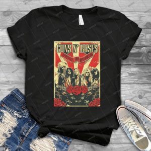 HI-DESTEE - Guns N Roses Appetite For Destruction T Shirt - Vintage Guns N Roses T Shirts For Women - Rock T-shirts For Men_1
