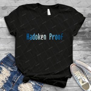 Hadoken Proof 11 - Vintage Men's Shirt Tshirt For Women Classic Handmade Shirt Retro Graphic Tee