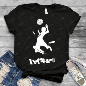 Haikyuu  Hinata Spike - Best Unisex Trending Handmade T-shirt Gift Idea For Men T-shirt For Woman