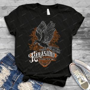 Haikyuu Team Types- Karasuno Black - Best Unisex Trending Handmade T-shirt Gift Idea For Men T-shirt For Woman