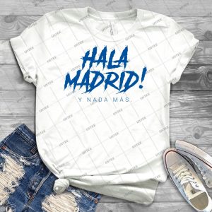 Hala Madrid 42 - Trending Shirt For Women Vintage Retro Tee For Men Kid's T-Shirt Handmade Shirt