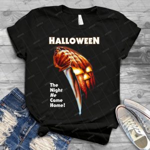 Halloween - The Night He Came Home 40 - Vintage Men's Shirt Tshirt For Women Classic Handmade Shirt Retro Graphic Tee