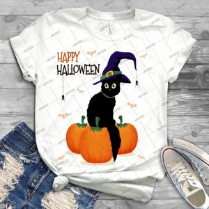 Halloween Cat 2018 - Best Unisex Trending Handmade T-shirt Gift Idea For Men T-shirt For Woman
