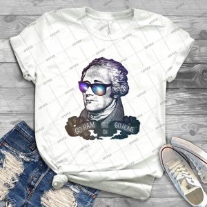 Hamilton- Go Ham Or Go Home - Vintage Men's Shirt Tshirt For Women Classic Handmade Shirt Retro Graphic Tee