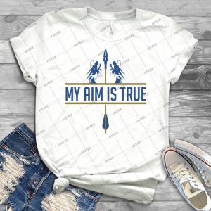 Hanzo-My Aim Is True - Gift Idea Shirt For Men Tee For Women Classic Retro Vintage Graphic T-Shirt