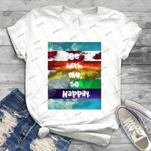 Happily- One Direction - Best Unisex Trending Handmade T-shirt Gift Idea For Men T-shirt For Woman