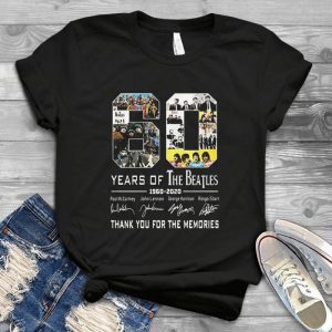 Happy Anniversary 60 Years 1960-2020 The Beatles Handmade Shirt Handmade Shirt_35