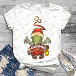 Happy Cthulhu - Best Unisex Trending Handmade T-shirt Gift Idea For Men T-shirt For Woman