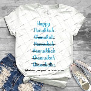 Happy Hanukkah - Best Unisex Trending Handmade T-shirt Gift Idea For Men T-shirt For Woman