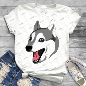Happy Husky 36 - Trending Shirt For Women Vintage Retro Tee For Men Kid's T-Shirt Handmade Shirt