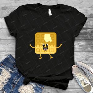 Happy Waffle 64 - Best Unisex Trending Handmade T-shirt Gift Idea For Men T-shirt For Woman