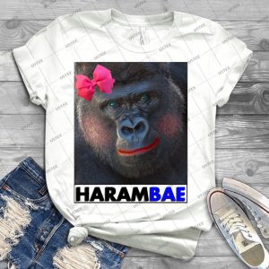 Harambae - Best Unisex Trending Handmade T-shirt Gift Idea For Men T-shirt For Woman