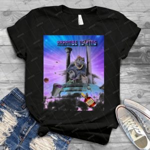 Harambe- - Best Unisex Trending Handmade T-shirt Gift Idea For Men T-shirt For Woman