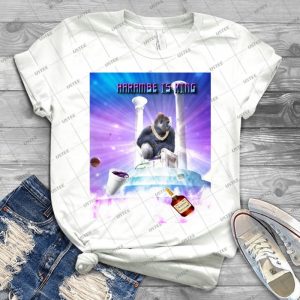 Harambe- - Gift Idea Shirt For Men Tee For Women Classic Retro Vintage Graphic T-Shirt
