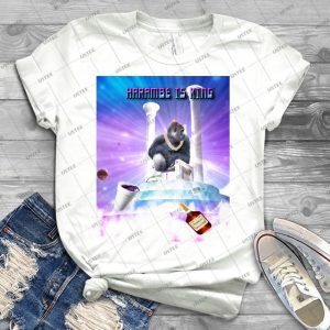 Harambe- - Trending Shirt For Women Vintage Retro Tee For Men Kid's T-Shirt Handmade Shirt