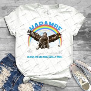 Harambe-Gorilla Angel - Trending Shirt For Women Vintage Retro Tee For Men Kid's T-Shirt Handmade Shirt