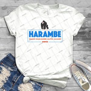 Harambe-Make Harambe Alive Again - Trending Shirt For Women Vintage Retro Tee For Men Kid's T-Shirt Handmade Shirt