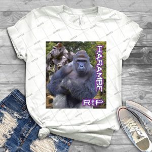 Harambe-Rip Vintage Og - Gift Idea Shirt For Men Tee For Women Classic Retro Vintage Graphic T-Shirt