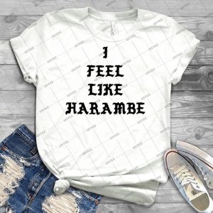 Harambe Kanye Font - Trending Shirt For Women Vintage Retro Tee For Men Kid's T-Shirt Handmade Shirt